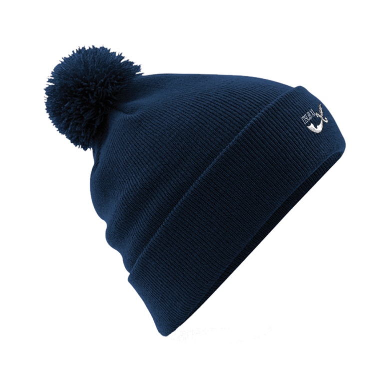 ITSLiB XI Original Pom Pom Beanie : Navy